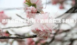 酒精会腐蚀手机吗（酒精会腐蚀手机嘛）
