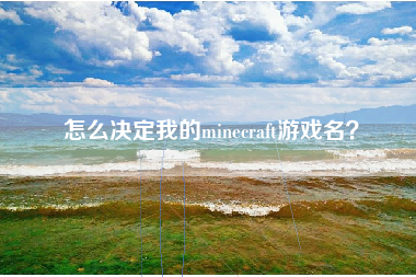 怎么决定我的minecraft游戏名？